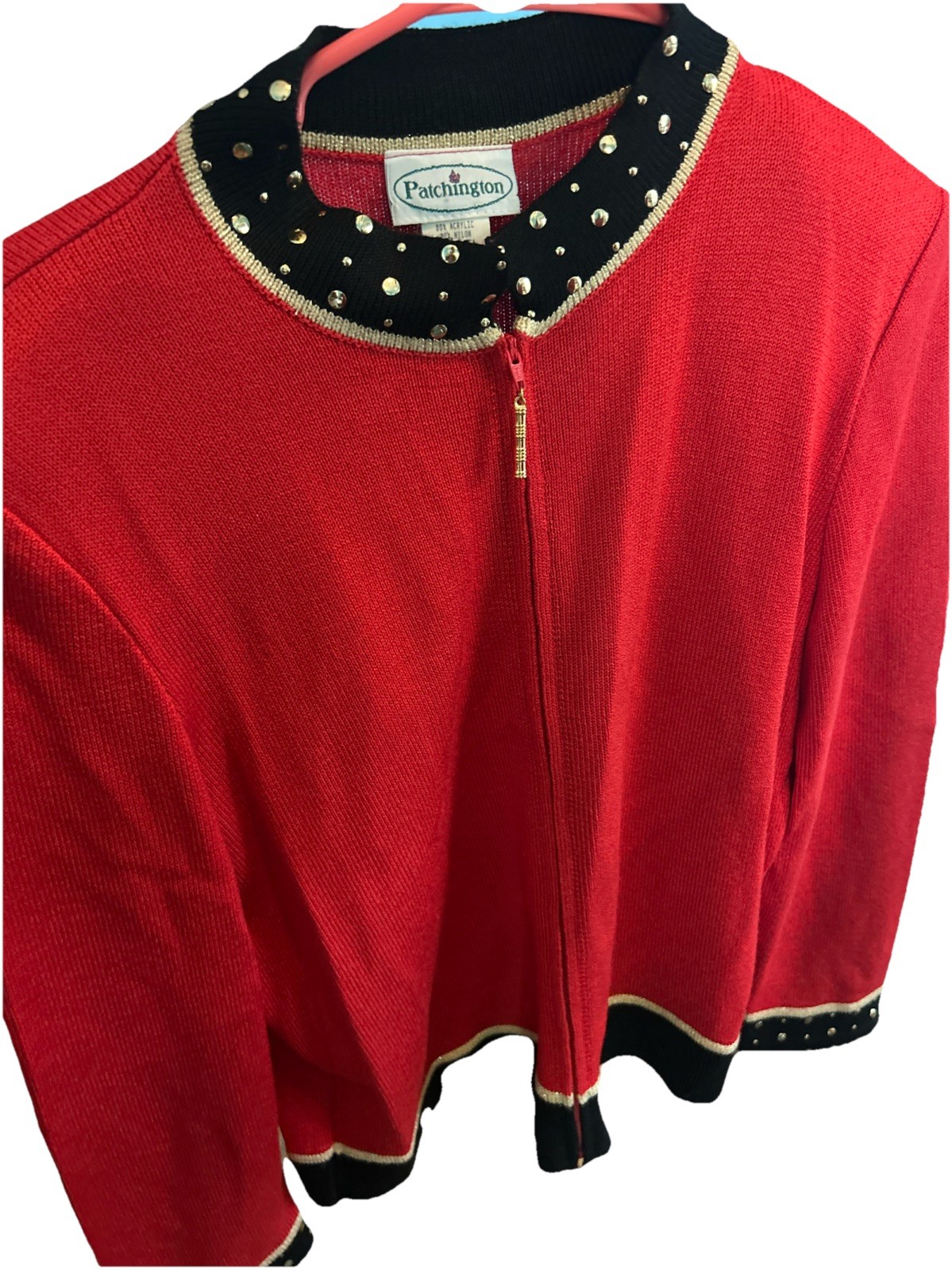 Patchington 2 Pc Suit Set Blouse Jacket Loose Fit… - image 3