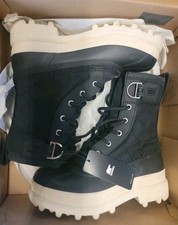 Sorel Women  s Caribou Royal Waterproof Boots Black Chalk Size 5 225 New in Box 