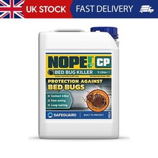 NOPE! CP Bed Bug Killer Spray Treatment (5 Litre) - Odourless & Non-Staining, Ex