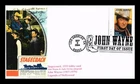US COVER JOHN WAYNE LEGENDS OF HOLLYWOOD FIRST DAY ISSUE GG CACHET