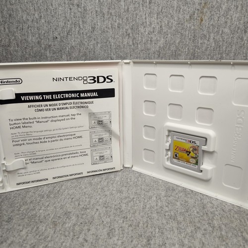 The Legend of Zelda: A Link Between Worlds (Nintendo 3DS, 2013) Tested No Manual - Picture 3 of 5