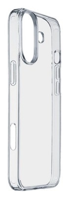 CELLULAR LINE Clear Strong, Backcover, Apple, iPhone 16, Transparent