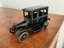 Antique Bing Tinplate Ford Sedan Wind-Up 1920s