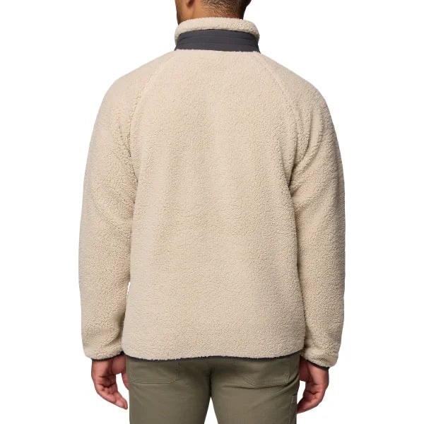 Columbia Men's Big Timber Peak Fleece Full Zip Ancient Fossil (Tan