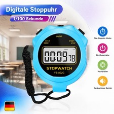 Cyfrowy stoper Sport Timer 1/100 sekundy Wyświetlacz ON / OFF Przełącznik Trening