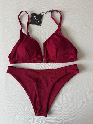 Zaful - Bikini - Gr. S - Bordeaux - NEU