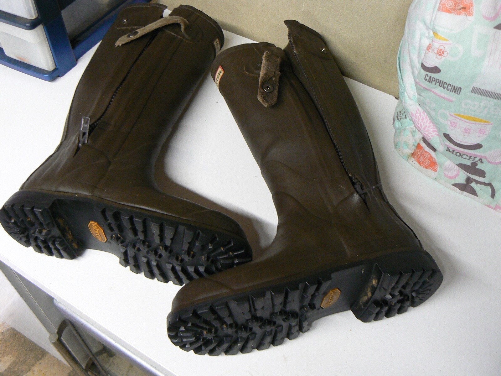 Hunter Balmoral Wellie Boots Deep Olive Dark Green Men's UK 9 EUR 43 eBay