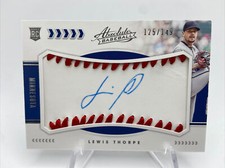 2020 Panini Absolute - Rookie Baseball Material Signatures #162 LEWIS THORPE
