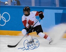 Signed Meaghan Mikkelson Team Canada 2014 Sochi Olympics Womens Hockey 8x10 #2