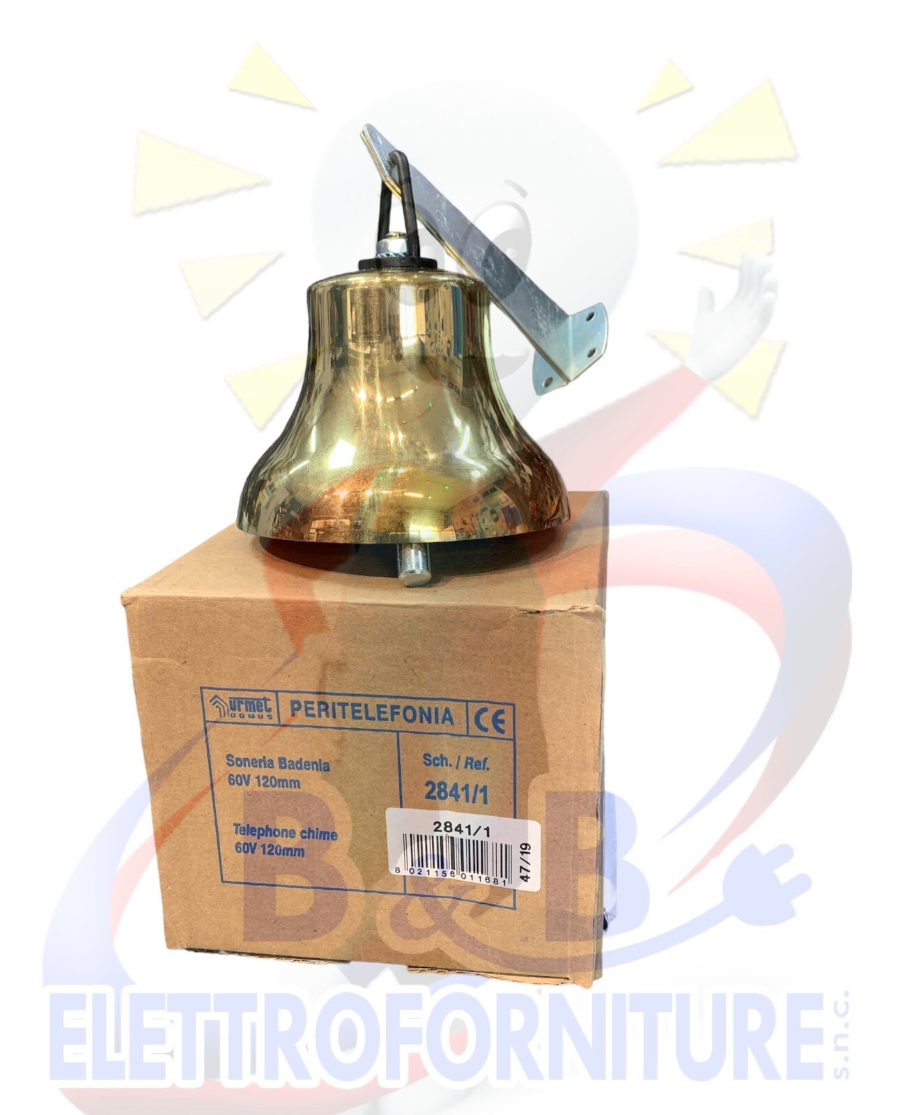 Suoneria badenia 60V 50HZ 120mm URMET 2841/1