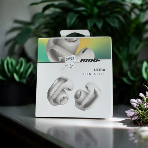 Bose Ultra Open Earbuds White Smoke Brand New Sealed