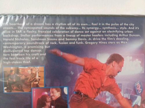Tap (DVD, 2006) Gregory Hines R2 PAL Sammy Davis Jr 1989 Tap Dance Sealed NEW - Picture 3 of 20