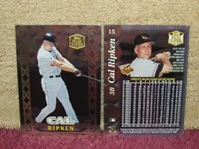 (2) 1999 Topps Stars 'n Steel CAL RIPKEN JR BALTIMORE ORIOLES BASE GOLD OR HOLO