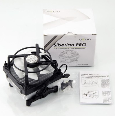 Gelid Solutions Siberian Pro leiser CPU-Kühler für AMD und Intel, nur 10 dBA
