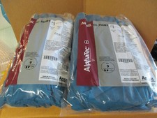 24 Pairs Ansell 88-356BT Blue Rubber Latex Gloves 17 mil Size 9 LARGE 12" L F3
