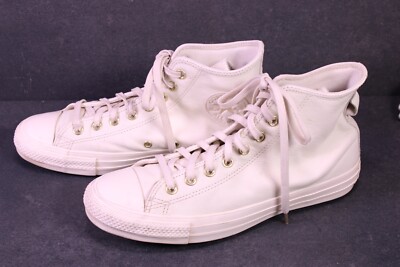 Converse Sneaker All Star Classic CTAS Hi Damen Chucks Gr. 42 creme Leder BC133