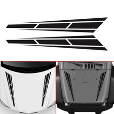 Black Stickers Car Front Racing Stripes Vinyl Graphics Decal Sticker Accessories Black Stickers Car Front Racing Stripes Vinyl Graphics Decal Sticker Accessories