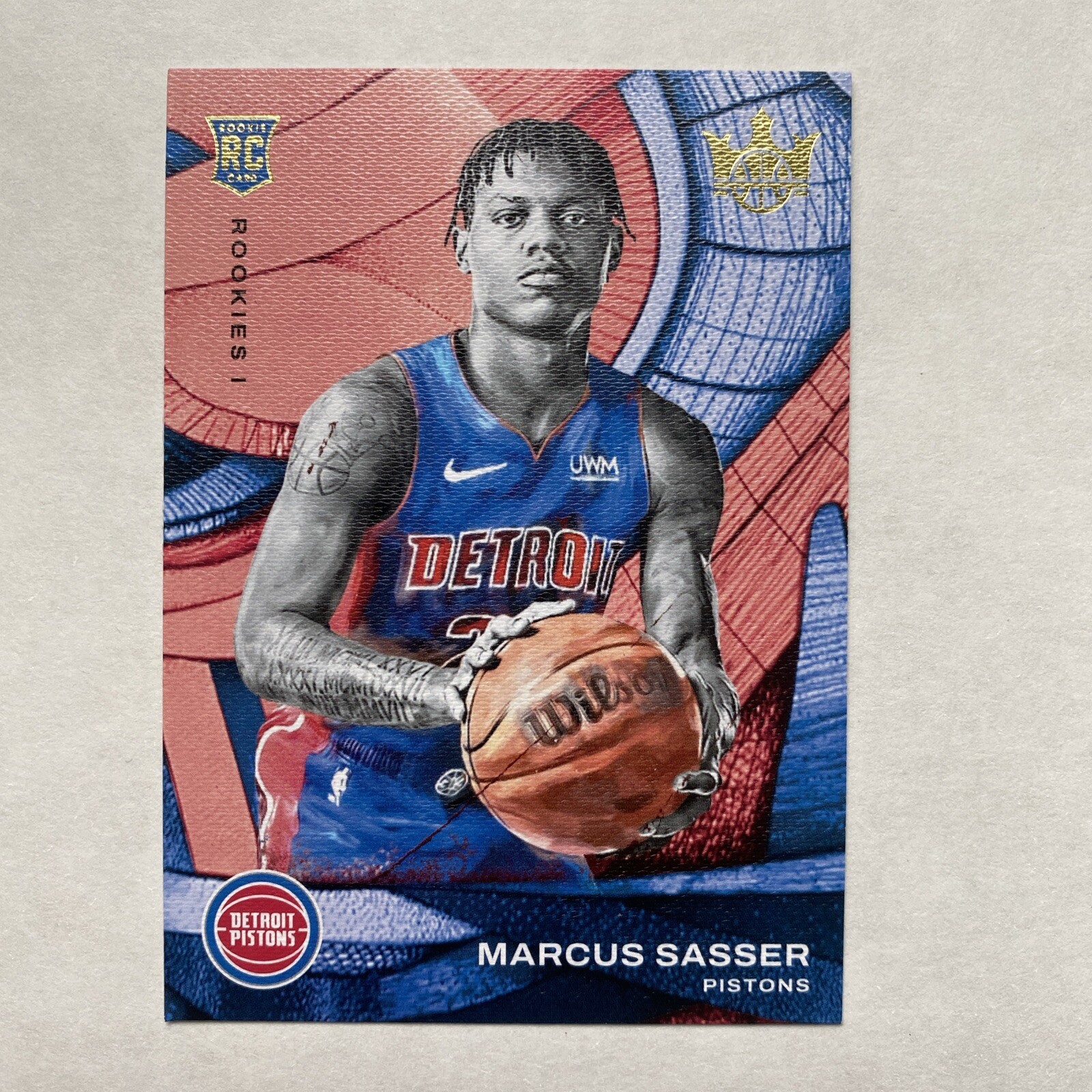 2023-24 Court Kings #87 Marcus Sasser RC Rookies I