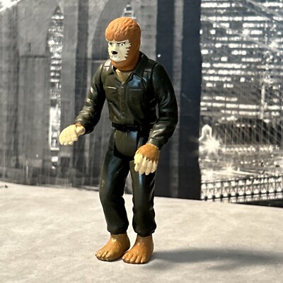 wolf figure 1997 狼フィギュア Vintage 1997 Halloween Wolf man Action Figure 4” Burger King Toy