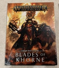 Warhammer Blades of Khorne Battletome - Warhammer Age of Sigmar -New sealed