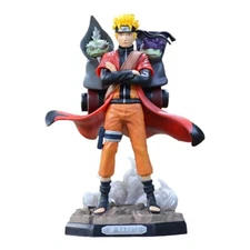 Naruto Shippuden Naruto Uzumaki with Gama and Kosuke 8.66" in