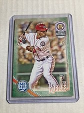 2018 Topps Gypsy Queen #254- VICTOR ROBLES Green Parallel SP Rookie RC Card.. rookie card picture