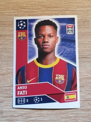 515 ANSU FATI FC BARCELONE TOPPS FOOTBALL CHAMPIONS LEAGUE 2022-2023