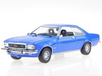Opel Commodore B Gs/E Blau Modellauto In Vitrine 1:43