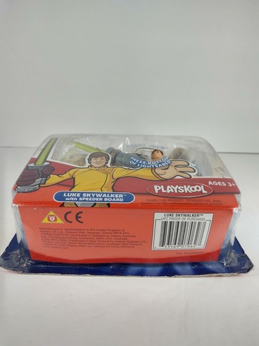 Playskool Star Wars Jedi Force Luke Skywalker with speeder board by Hasbro 2005 - Picture 6 of 9