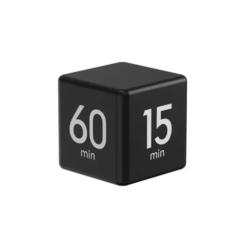 Productivity Cube Timer Gravity Sensor Flipping LED Display 4 Preset Time Dual M - Picture 10 of 23