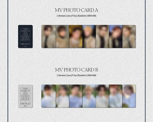 Enhypen Official Photocards | Dark Blood Weverse Album