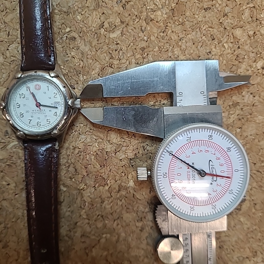 Vintage Women's Wenger Swiss Army Stainless Steel Watch 093.0690 w