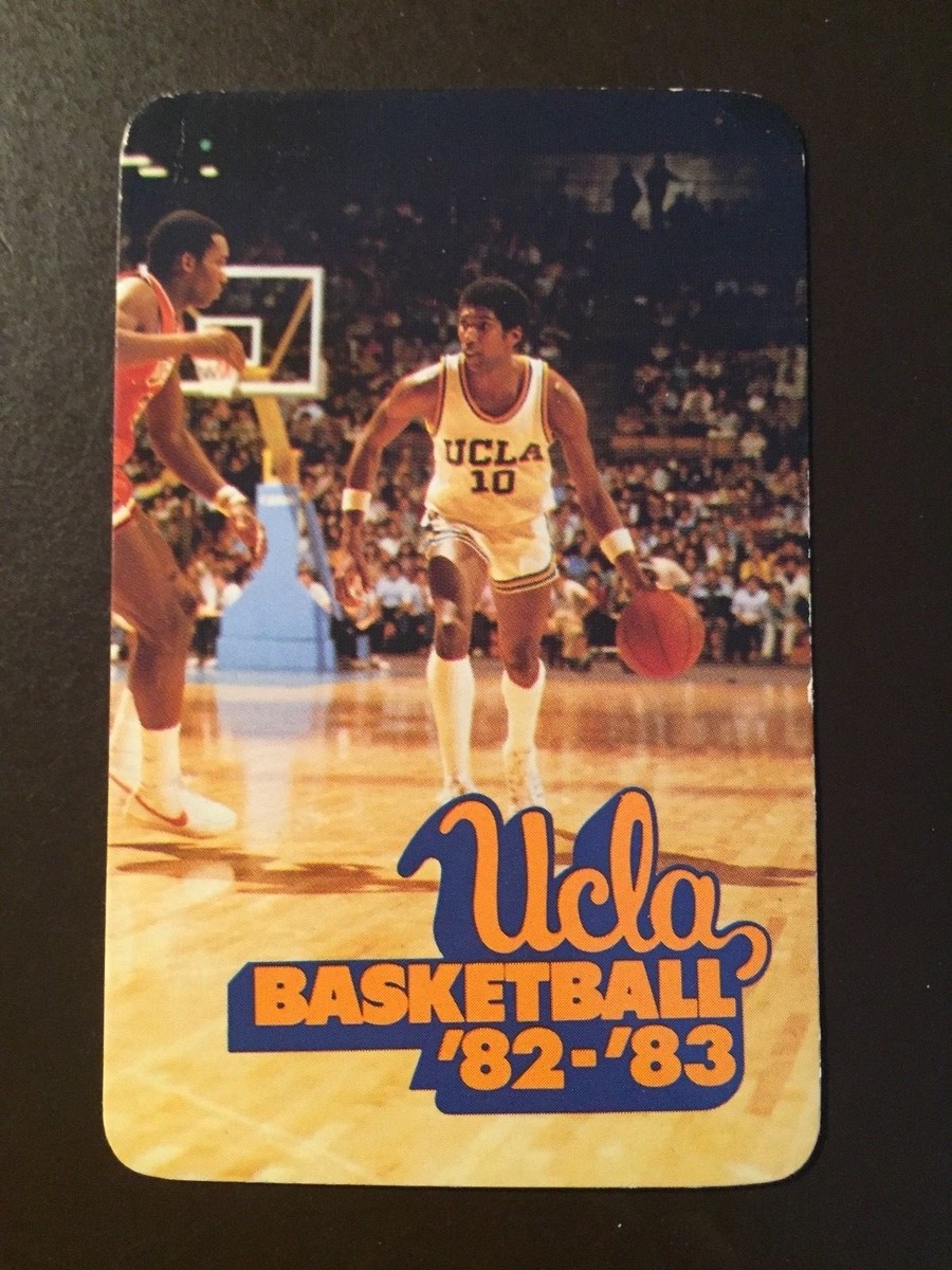 UCLA Bruins 1982-83 NCAA basketball pocket schedule Pauley