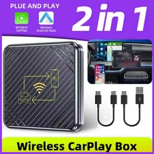 Wireless Carplay AI Box Android Auto Adapter Converter