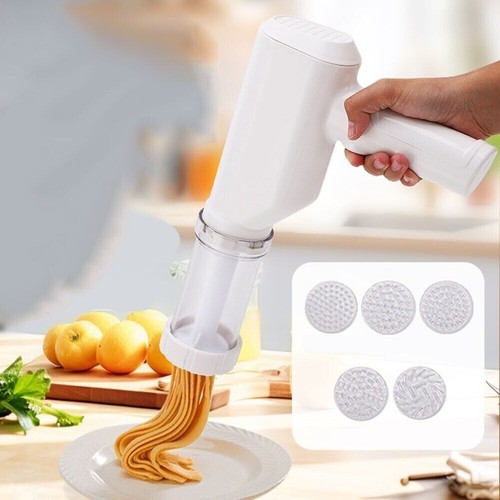 Macchina Per Pasta Fresca Portatile Zerodis – Automatica Ricaricabile Con Batteria 2000 MAh, 4 Formati Di Pasta, ABS E Acciaio Inox - 2