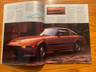 1981 Mazda Rx-7 - Sales Brochure - Full Color 18-pages - Part# 9999-92-0101-81 — photo 3