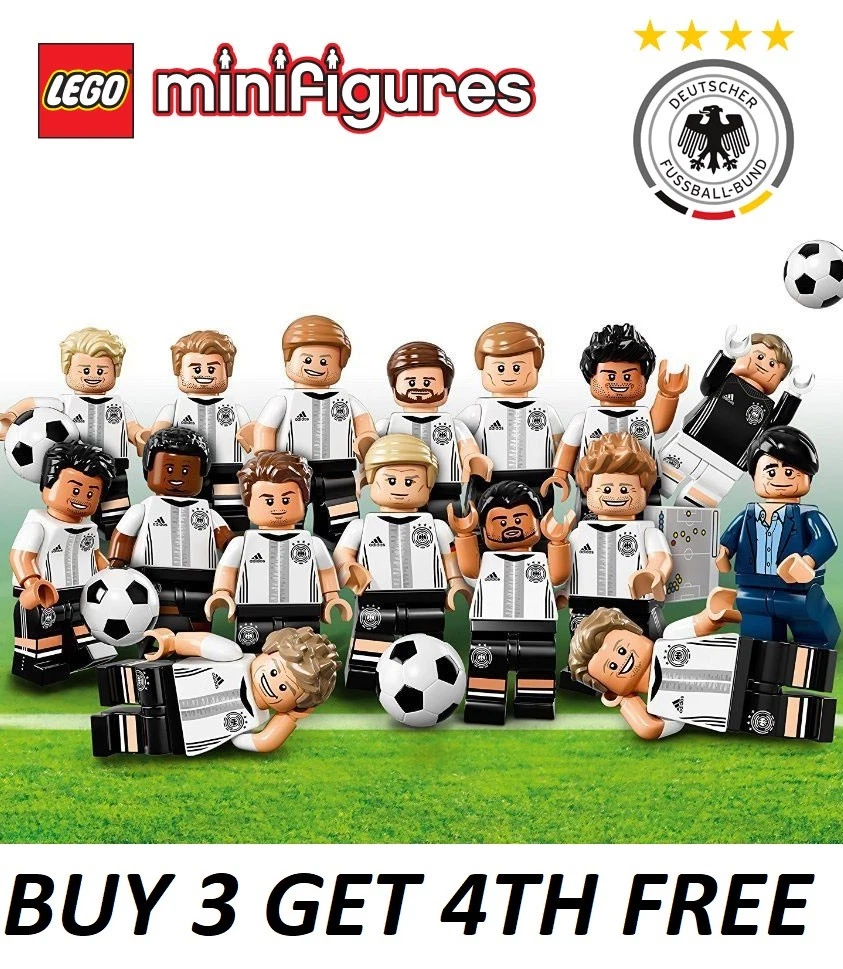 LEGO Minifigures 71014 pas cher, L'équipe de football d'Allemagne