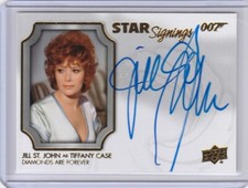 2021 UD James Bond Villains & Henchmen Star Signings #SS-JLS Jill St. John 059-E