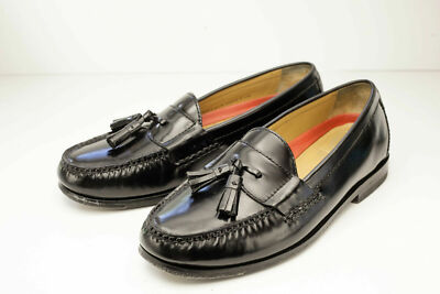 Cole Haan 9.5 Black Tassel Loafers Men display picture 3