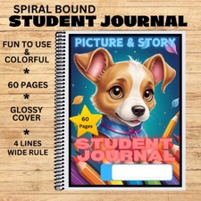 Set of 10 - Story Journals - Wide Rule - Student Journal  JS7
