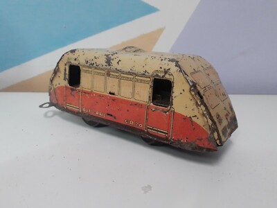 Auto-rail Bugatti Charles Rossignol CR - Jouet Mécanique En Tôle France