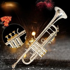 Hot sell LT197S-99 gold color/silver color/phosphor copper trumpet with case
