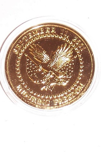9-11 Challenge Coin 911 September 11 2001 UA175 UA93 AA11 AA77 USAF ...