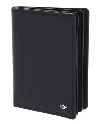 Golden Head Polo RFID Protect Ausweisetui mit Scheinfach 4476 Schwarz Neu - Bild 1 von 4