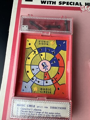 VTG Comon Tatar, Inc 2- Plastic Peg Games w/ Special Hinged Boxes