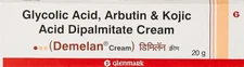2x Demelan Cream Glycolic Acid Kojic Acid Hyper Pigmentation 20gms Each+ F/S