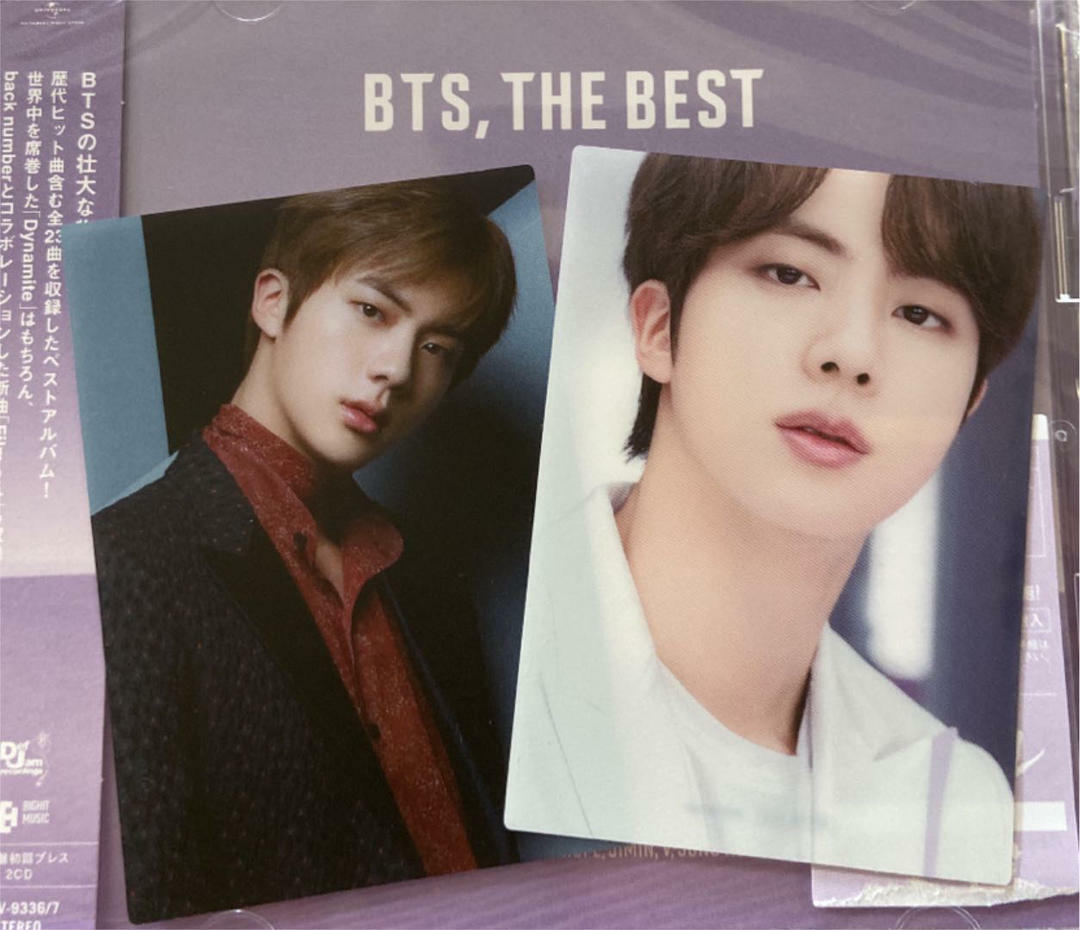 BTS THE BEST Japan official Clear Photocard 2pcs Set | eBay