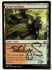 MTG Magic Gruul Guildgate Signed Artist Proof  X1 MM3 Randy Gallegos