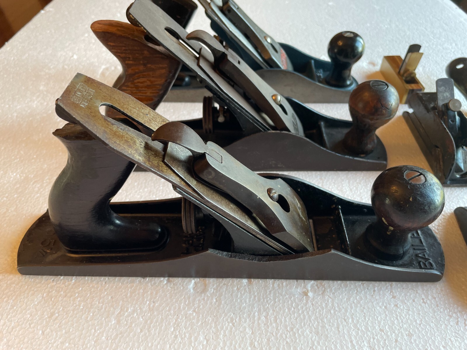Lot of 7 Vintage Stanley, Bailey, Dunlap wood Hand planes & Shavers eBay