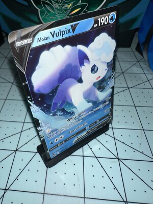 ポケモンカードアルピーポフ Alolan Vulpix V 033/195 - Silver Tempest - NM | eBay
